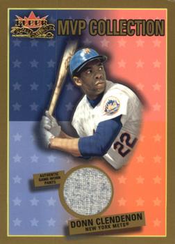 2002 Fleer Fall Classic - MVP Collection Game Used Gold #NNO Donn Clendenon Front