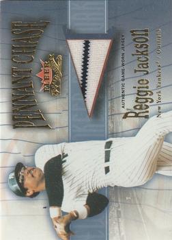 2002 Fleer Fall Classic - Pennant Chase Game Used #NNO Reggie Jackson Front