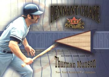 2002 Fleer Fall Classic - Pennant Chase Game Used #NNO Thurman Munson Front