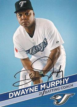 2011 Toronto Blue Jays Swing into Summer Safety #NNO Dwayne Murphy Front
