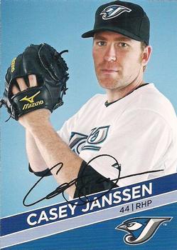 2011 Toronto Blue Jays Swing into Summer Safety #NNO Casey Janssen Front