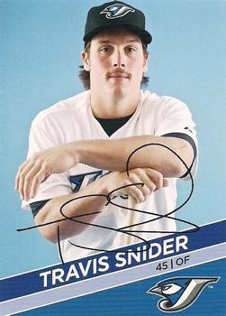 2011 Toronto Blue Jays Swing into Summer Safety #NNO Travis Snider Front
