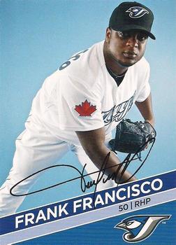 2011 Toronto Blue Jays Swing into Summer Safety #NNO Frank Francisco Front