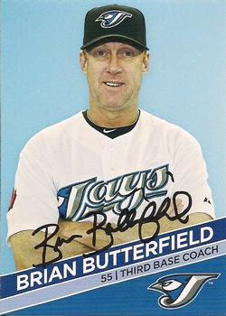 2011 Toronto Blue Jays Swing into Summer Safety #NNO Brian Butterfield Front