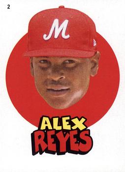 2016 Topps Heritage Minor League - 1967 Topps Sticker #2 Alex Reyes Front