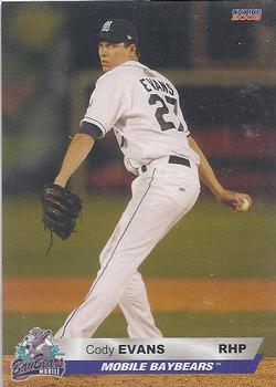 2008 Choice Mobile BayBears #10 Cody Evans Front