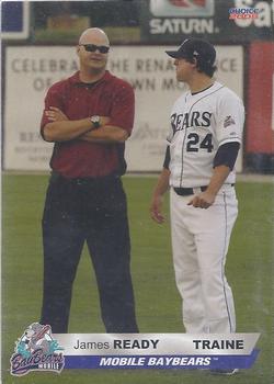 2008 Choice Mobile BayBears #28 James Ready Front