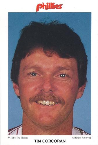 1984 Tastykake Philadelphia Phillies #NNO Tim Corcoran Front