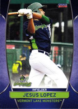 2016 Choice Vermont Lake Monsters #10 Jesus Lopez Front