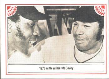 1983 ASA The Juan Marichal Story - Autographed Red Border #7 Juan Marichal / Willie McCovey Front
