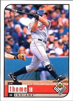 1999 UD Choice #79 Jim Thome Front