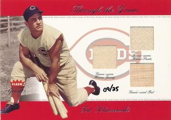 2002 Fleer Greats of the Game - Through the Years Level 3 #NNO Ted Kluszewski Front