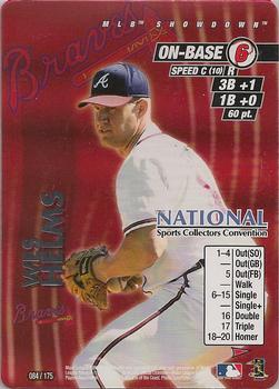 2001 MLB Showdown Pennant Run - National Convention Promo #084 Wes Helms Front