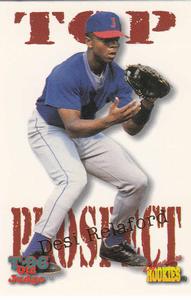 1996 Signature Rookies Old Judge - Top Prospect #T5 Desi Relaford Front