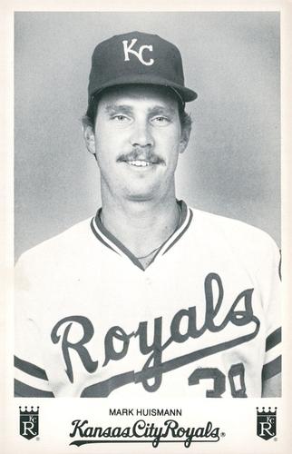 1984 Kansas City Royals Photocards #NNO Mark Huismann Front