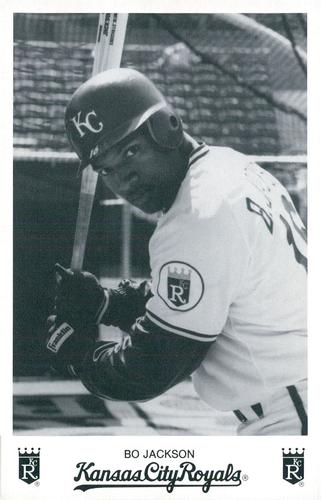 1989 Kansas City Royals Photocards #NNO Bo Jackson Front