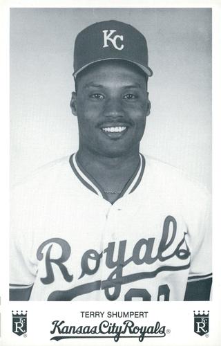 1990 Kansas City Royals Photocards #NNO Terry Shumpert Front