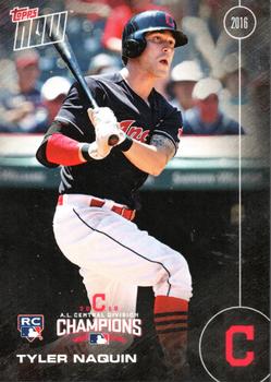 2016 Topps Now Postseason Cleveland Indians #CLE-6 Tyler Naquin Front
