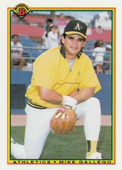 1990 Bowman #459 Mike Gallego Front