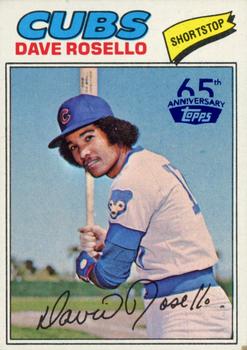 2016 Topps - 65th Anniversary Buybacks Blue Stamp #92 Dave Rosello Front