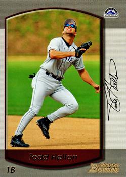 2000 Bowman #6 Todd Helton Front