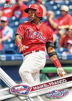 2017 Topps Opening Day #17 Maikel Franco Front