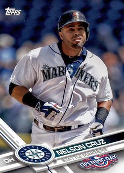 2017 Topps Opening Day #27 Nelson Cruz Front