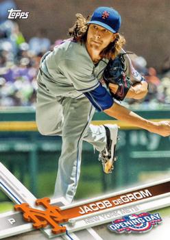 2017 Topps Opening Day #71 Jacob deGrom Front