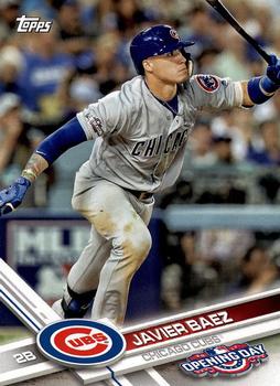 2017 Topps Opening Day #133 Javier Baez Front