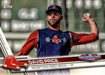 2017 Topps Opening Day #132 David Price Front