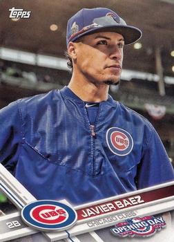 2017 Topps Opening Day #133 Javier Baez Front