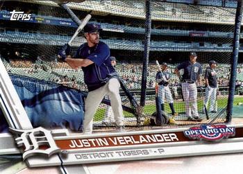 2017 Topps Opening Day #151 Justin Verlander Front