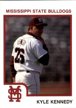 1993 Mississippi State Bulldogs #NNO Kyle Kennedy Front