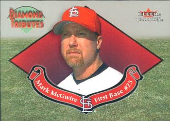 2002 Fleer Tradition - Diamond Tributes #5DT Mark McGwire  Front