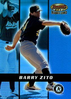 2000 Bowman's Best #155 Barry Zito Front
