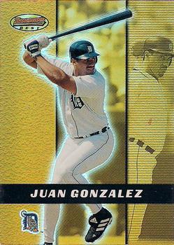 2000 Bowman's Best #38 Juan Gonzalez Front