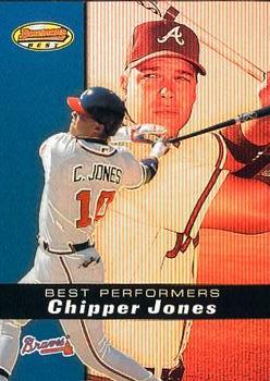 2000 Bowman's Best #88 Chipper Jones Front