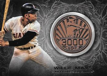2016 Topps Update - 3000 Hits Club Medallions Bronze #3000M-7 Willie Mays Front