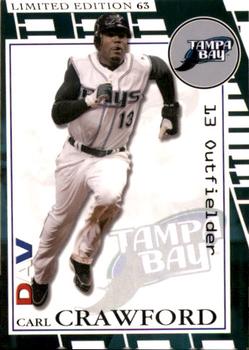 2006 DAV Major League #63 Carl Crawford Front