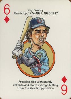 2007 Hero Decks Minnesota Twins Baseball Heroes Playing Cards #6♦ Roy Smalley Front