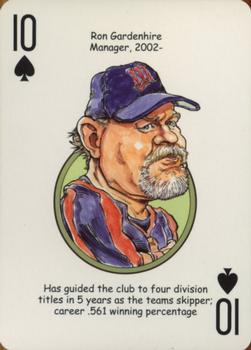 2007 Hero Decks Minnesota Twins Baseball Heroes Playing Cards #10♠ Ron Gardenhire Front
