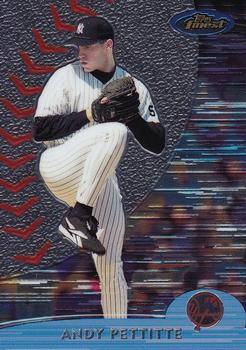 2000 Finest #154 Andy Pettitte Front