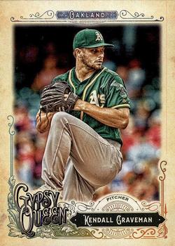 2017 Topps Gypsy Queen #18 Kendall Graveman Front