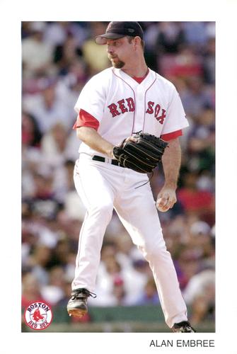2004 Boston Red Sox Photocards #NNO Alan Embree Front