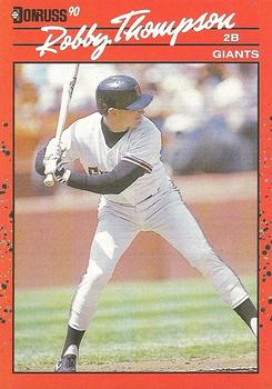 1990 Donruss #140 Robby Thompson Front