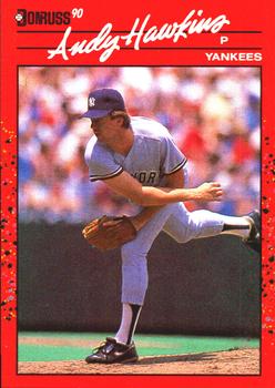 1990 Donruss #159 Andy Hawkins Front