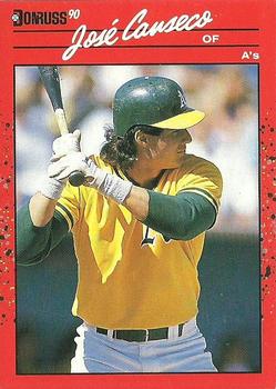 1990 Donruss #125 Jose Canseco Front
