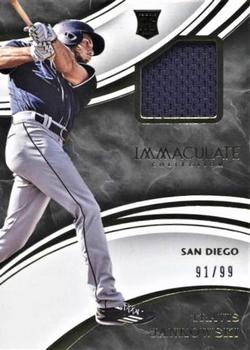 2016 Panini Immaculate Collection - Immaculate Swatches #IS-TJ Travis Jankowski Front