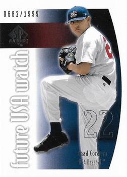 2002 SP Authentic - USA Future Watch #USA1 Chad Cordero  Front