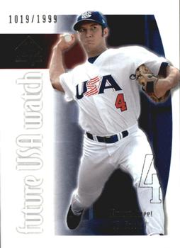 2002 SP Authentic - USA Future Watch #USA6 Huston Street  Front
